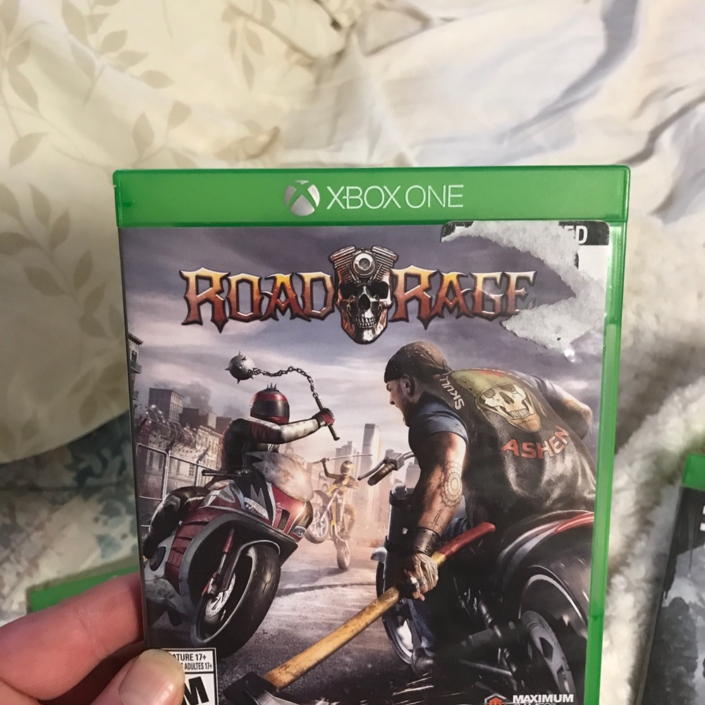 Xbox 1 video game road rage